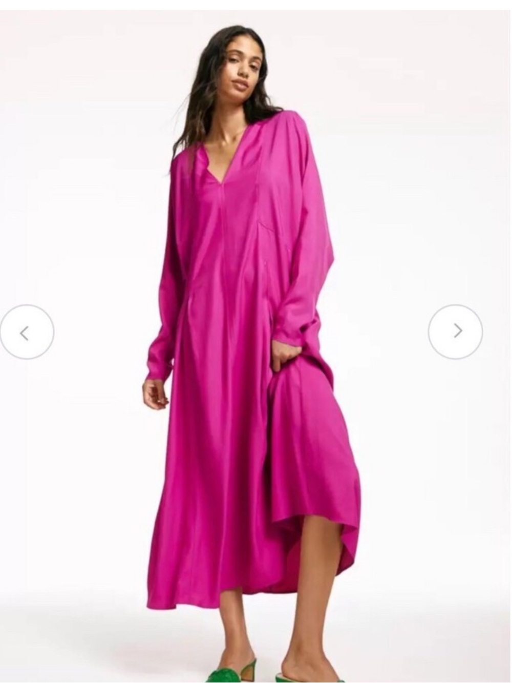 H&M hot pink oversized summer dress. Lightweight. Small